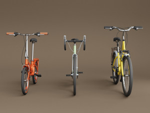 3d adc bicycles generic models Modello 3D