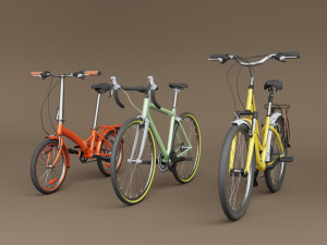 3d adc bicycles generic models Modello 3D