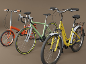3d adc bicycles generic models Modello 3D