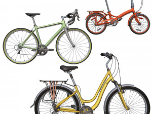 3d adc bicycles generic models Modello 3D
