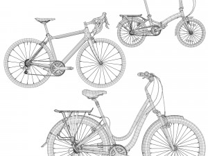 3d adc bicycles generic models Modello 3D