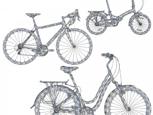 3d adc bicycles generic models Modello 3D