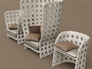 canasta collection 3D Model