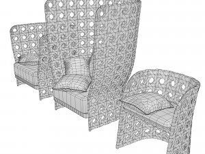 canasta collection 3D Model