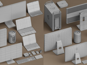 ad apple collection Modelo 3D