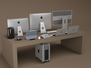 ad apple collection Modelo 3D