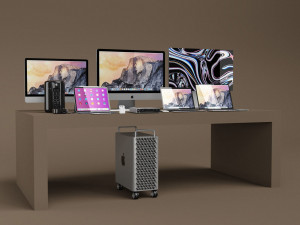 ad apple collection Modelo 3D