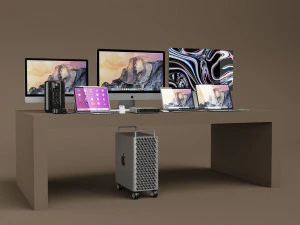 ad apple collection 3D Model