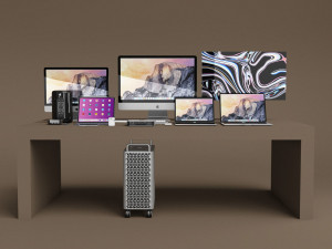 ad apple collection Modelo 3D