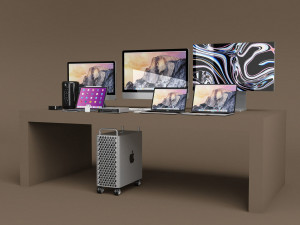 ad apple collection Modelo 3D