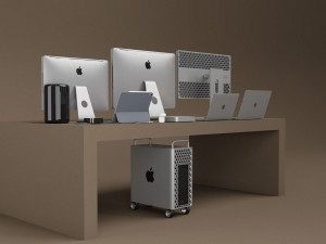 ad apple collection Modelo 3D