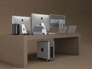 ad apple collection 3D Model