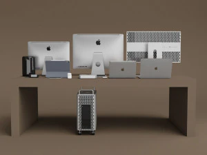 ad apple collection 3D Model