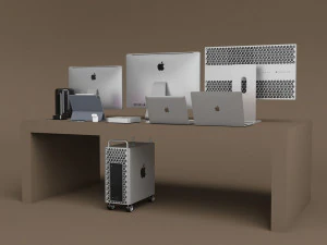 ad apple collection 3D Model