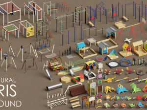 ad playground 3D Model
