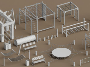 ad playground 3D Model