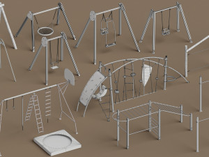 ad playground 3D Model