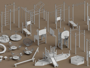ad playground 3D Model