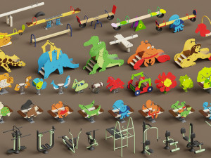 ad playground 3D Model