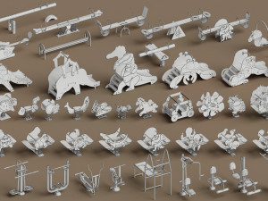 ad playground 3D Model