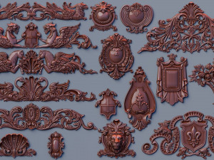 pearlworks centers 18 items 3Dモデル