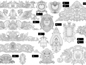 pearlworks centers 18 items 3Dモデル