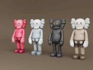 kaws flayed companion 3D Model