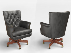 theodore armchair 3D 模型