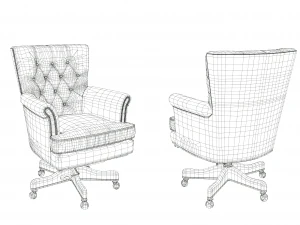 theodore armchair 3D Model