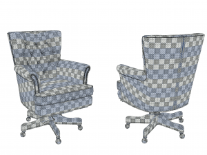 theodore armchair 3D 模型