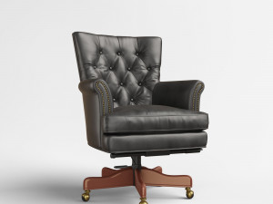 theodore armchair 3D 模型