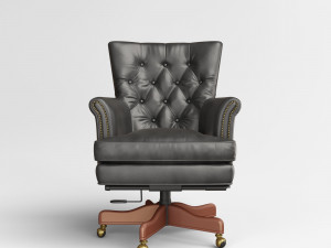 theodore armchair 3D 模型