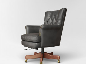 theodore armchair 3D 模型