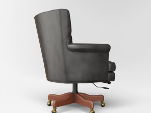theodore armchair 3D 模型