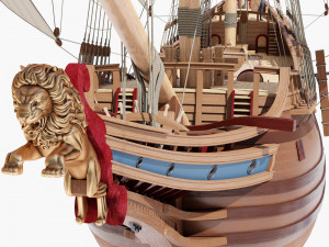 Frigate 1600 XVII 3D-Modell