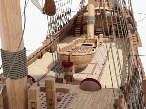 Frigate 1600 XVII 3D-Modell