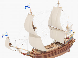 Frigate 1600 XVII 3D-Modell