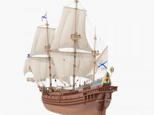 Frigate 1600 XVII 3D-Modell