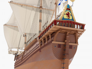 Frigate 1600 XVII 3D-Modell