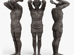 अटलांट प्रतिमा 3D मॉडल