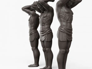 अटलांट प्रतिमा 3D मॉडल