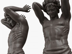 अटलांट प्रतिमा 3D मॉडल