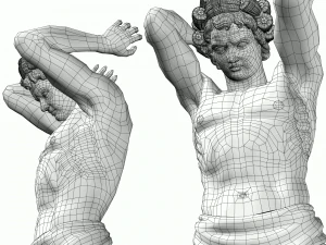 अटलांट प्रतिमा 3D मॉडल