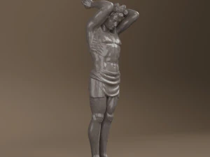 अटलांट प्रतिमा 3D मॉडल