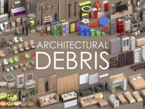 Architectural Debris 3D Model