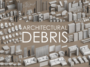 Architectural Debris 3D Model