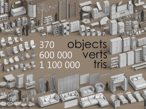 Architectural Debris 3D Model