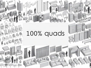 Architectural Debris 3D Model