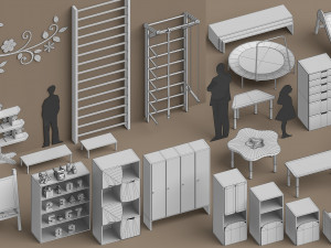 Architectural Debris 3D Model
