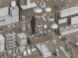 Architectural Debris 3D Model